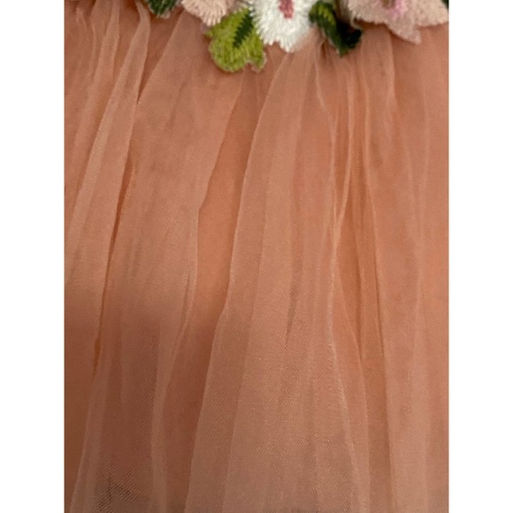 Doe a Dear Floral Waist Tutu Size 4T - Picture 5 of 7